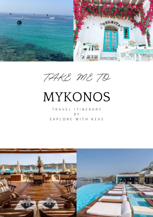 Mykonos Travel Guide by Explore With Kevs