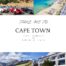 Cape town travel guide/itinerary